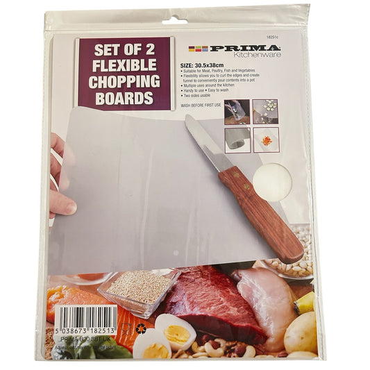 2pc Flexible Chopping Boards