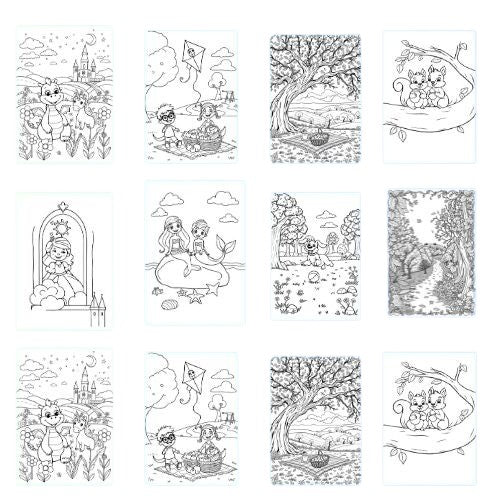 100 Colouring Pages