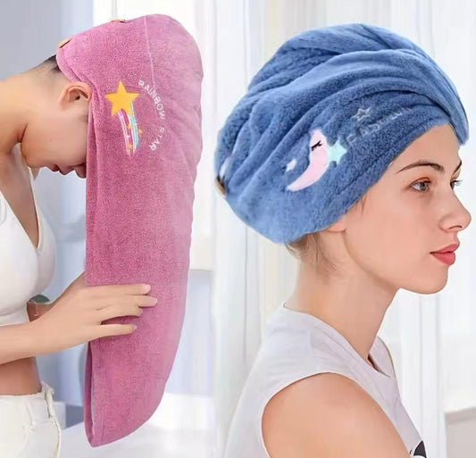 Drying Quick Towel Microfiber Shower Bandana Cap