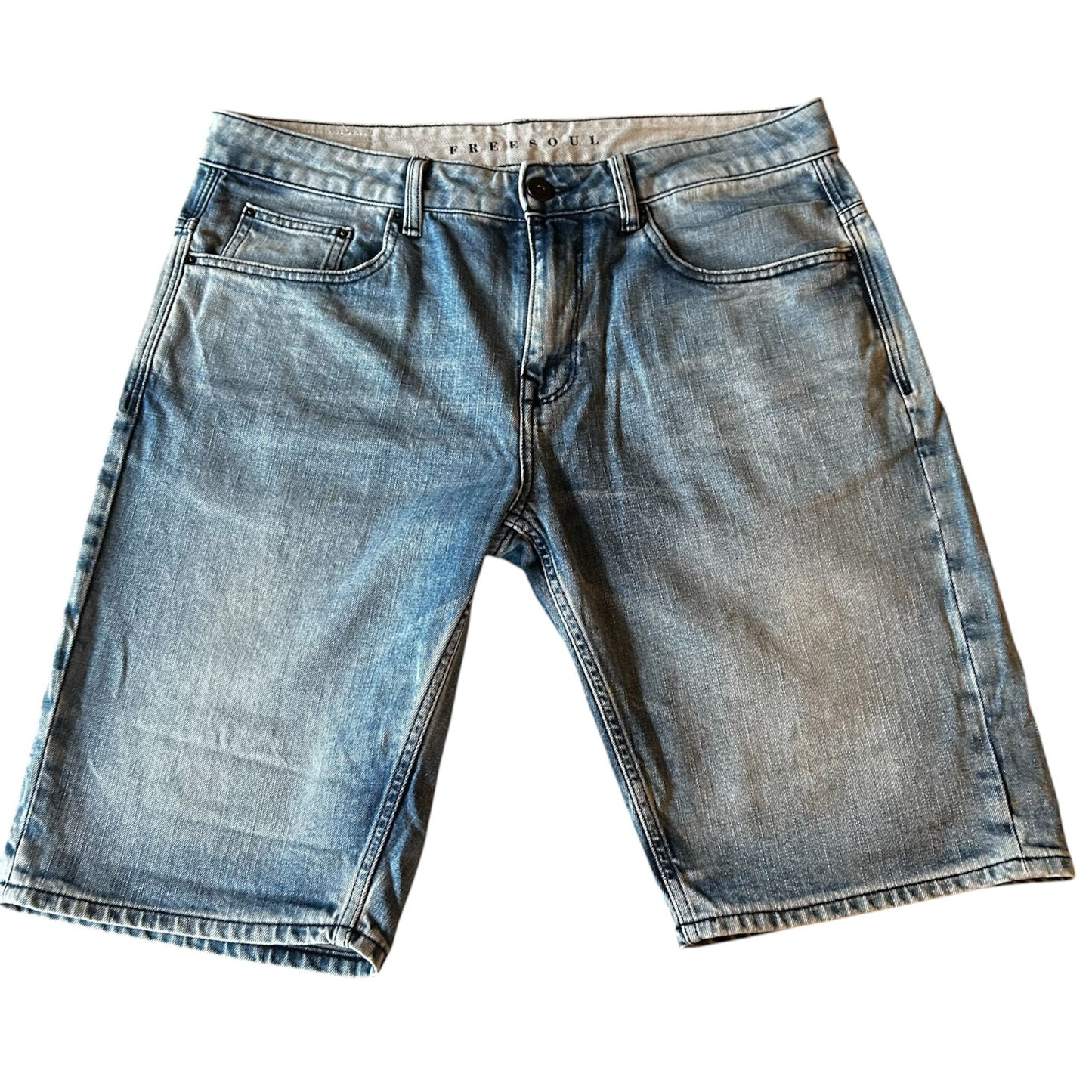 Men Denim Shorts - 34